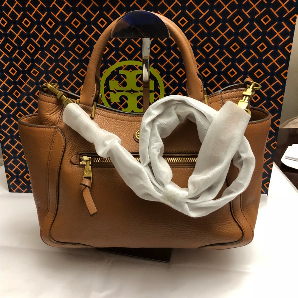 Tory Burch Frances Small Satchel crossbody – Bark - Picture 5 of 8